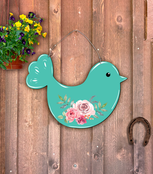 Spring Bird Doorhanger 17"x23" More Colors Available
