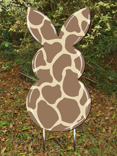 Rabbit Door Hanger or yard stake more colors available 26x13