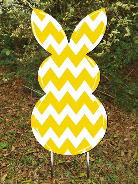 Rabbit Door Hanger or yard stake more colors available 26x13