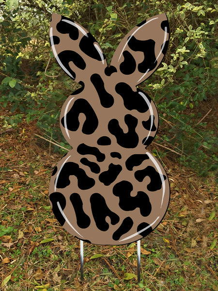 Rabbit Door Hanger or yard stake more colors available 26x13