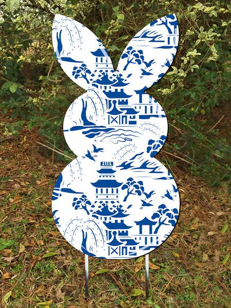Rabbit Door Hanger or yard stake more colors available 26x13