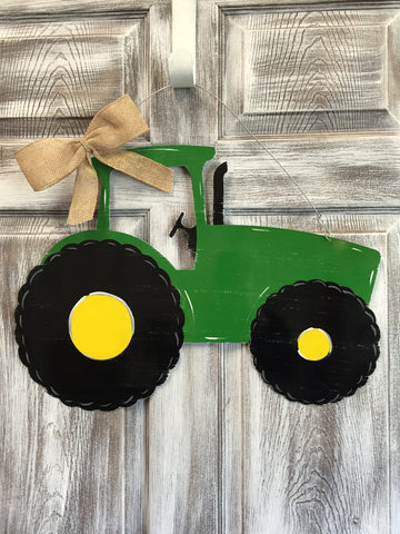 Tractor Door Hanger and Yard Stakes 16"x22" More Colors Available