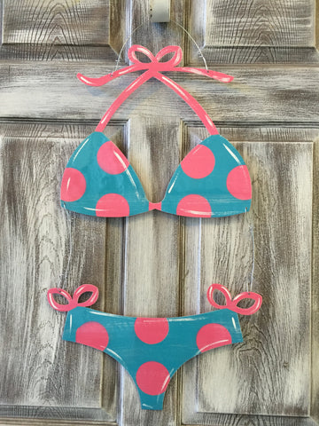 Bikini Doorhanger 23"x16" More Colors Available