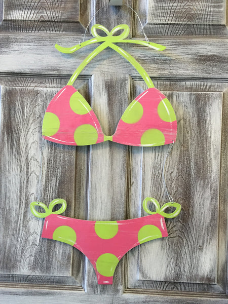 Bikini Doorhanger 23"x16" More Colors Available