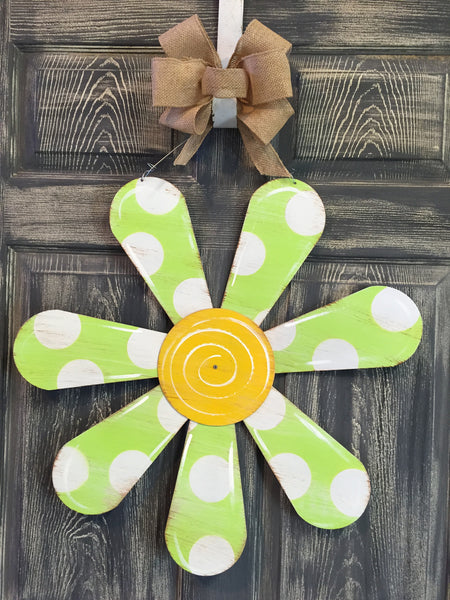 Flower Doorhanger 22"x22" More Colors Available