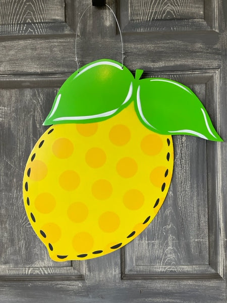 Lemon door hanger 24x18"